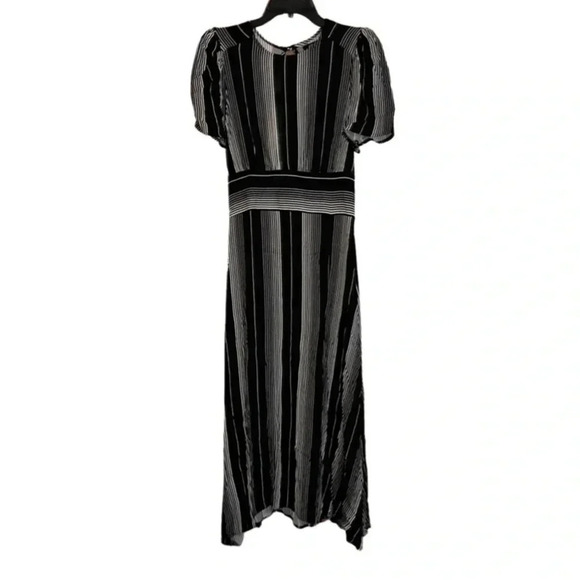 AFRM Lala High Neck Midi Dress Size Medium - Picture 4 of 13